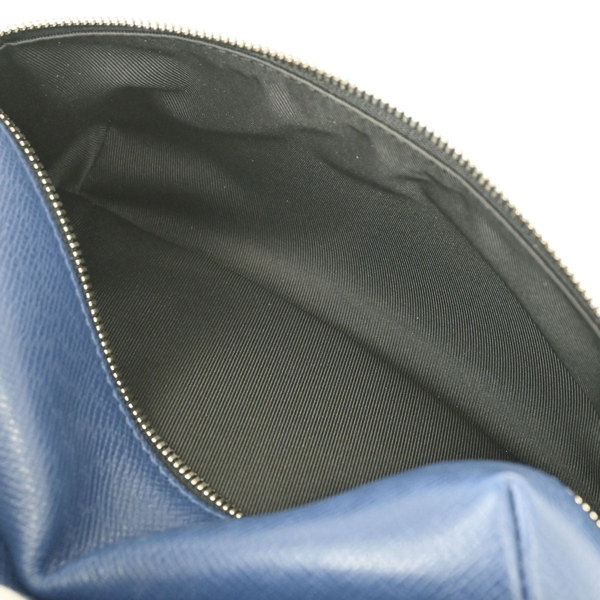 Louis Vuitton Outdoor Bumbag Monogram Taigarama Blue Leather Shoulder Bag Bag (Pre-Owned)