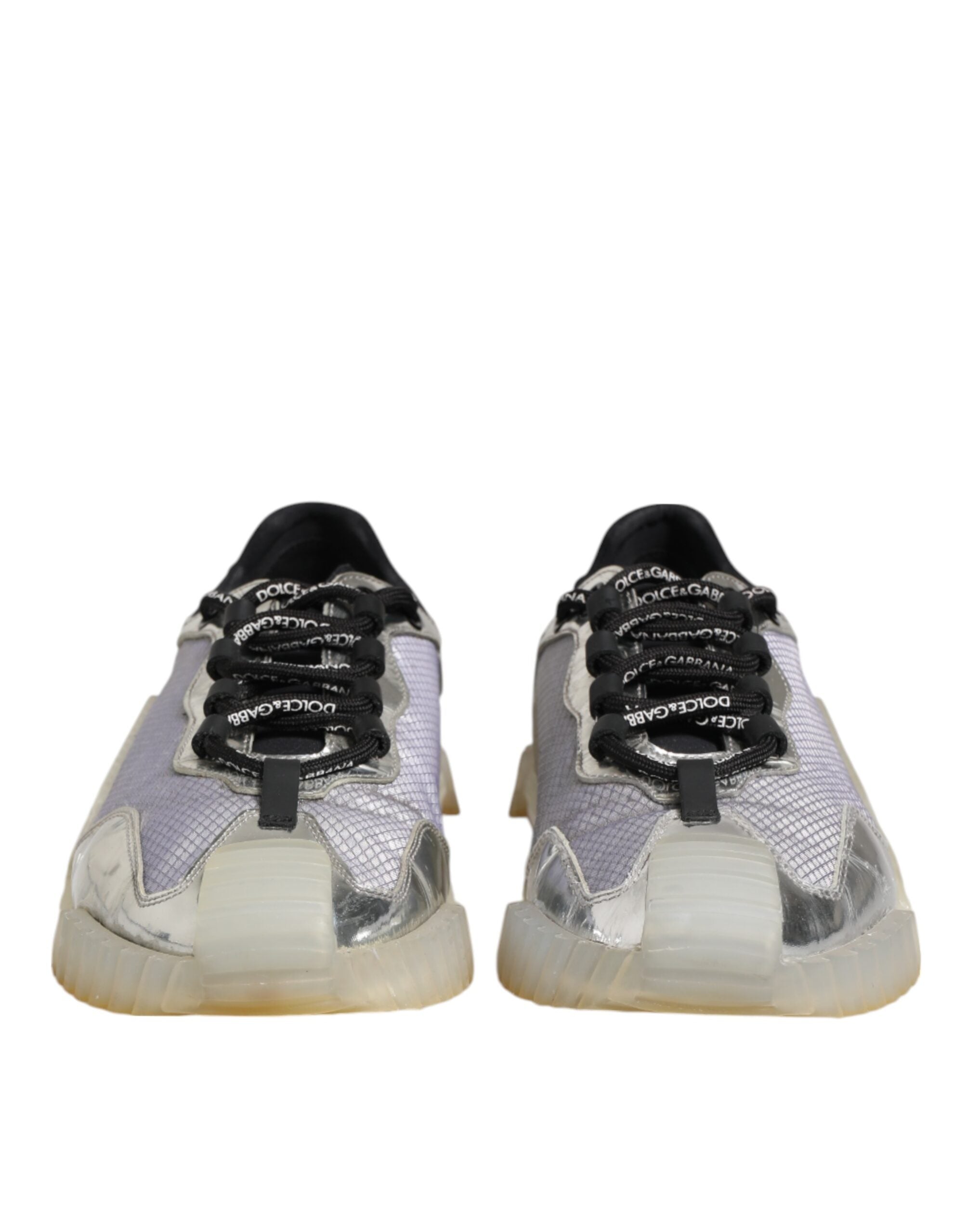 Dolce & Gabbana Multicolor Silver Logo Low Top NS1 Sneakers Women's Shoes (Pre-Owned)