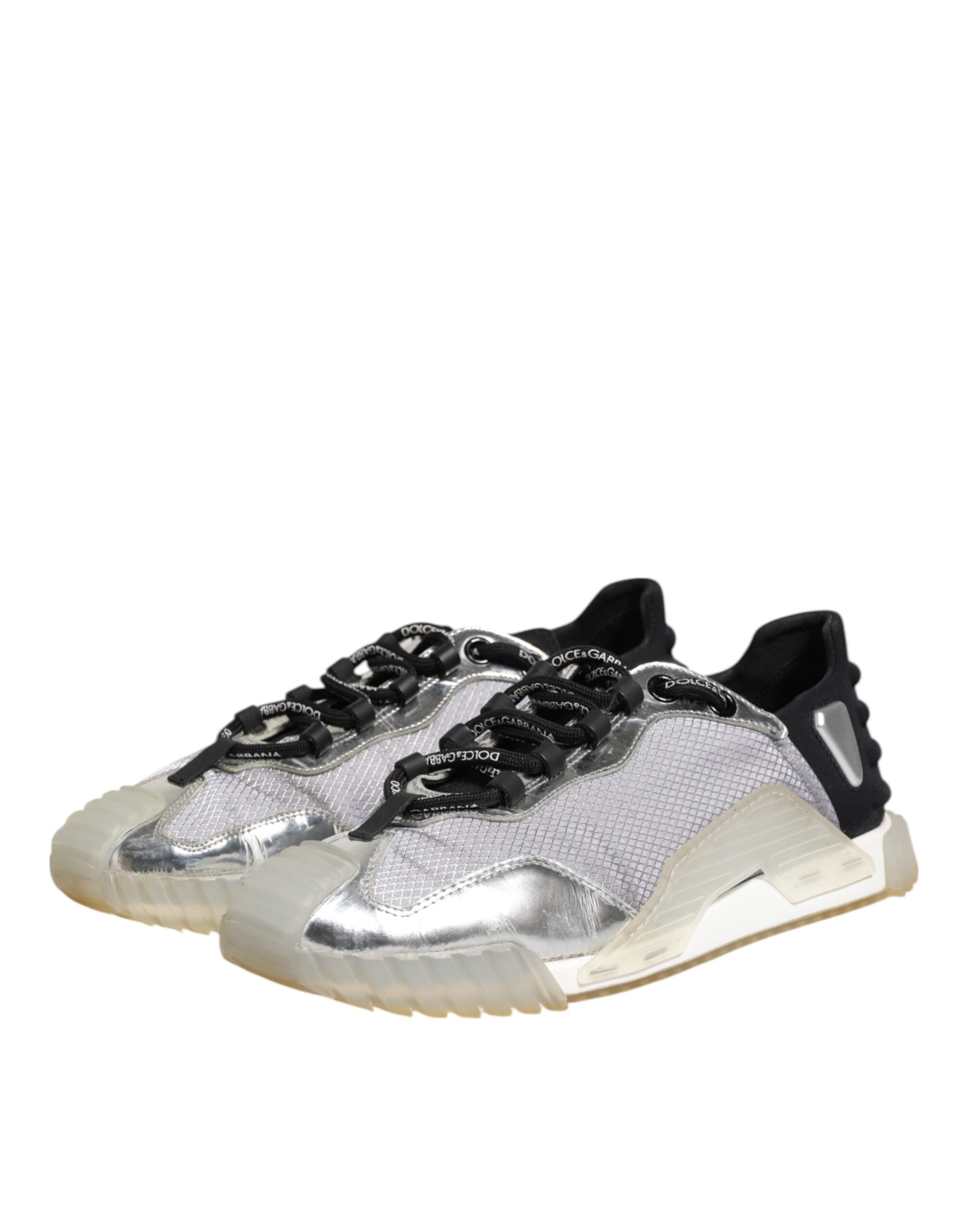 Dolce & Gabbana Multicolor Silver Logo Low Top NS1 Sneakers Women's Shoes (Pre-Owned)