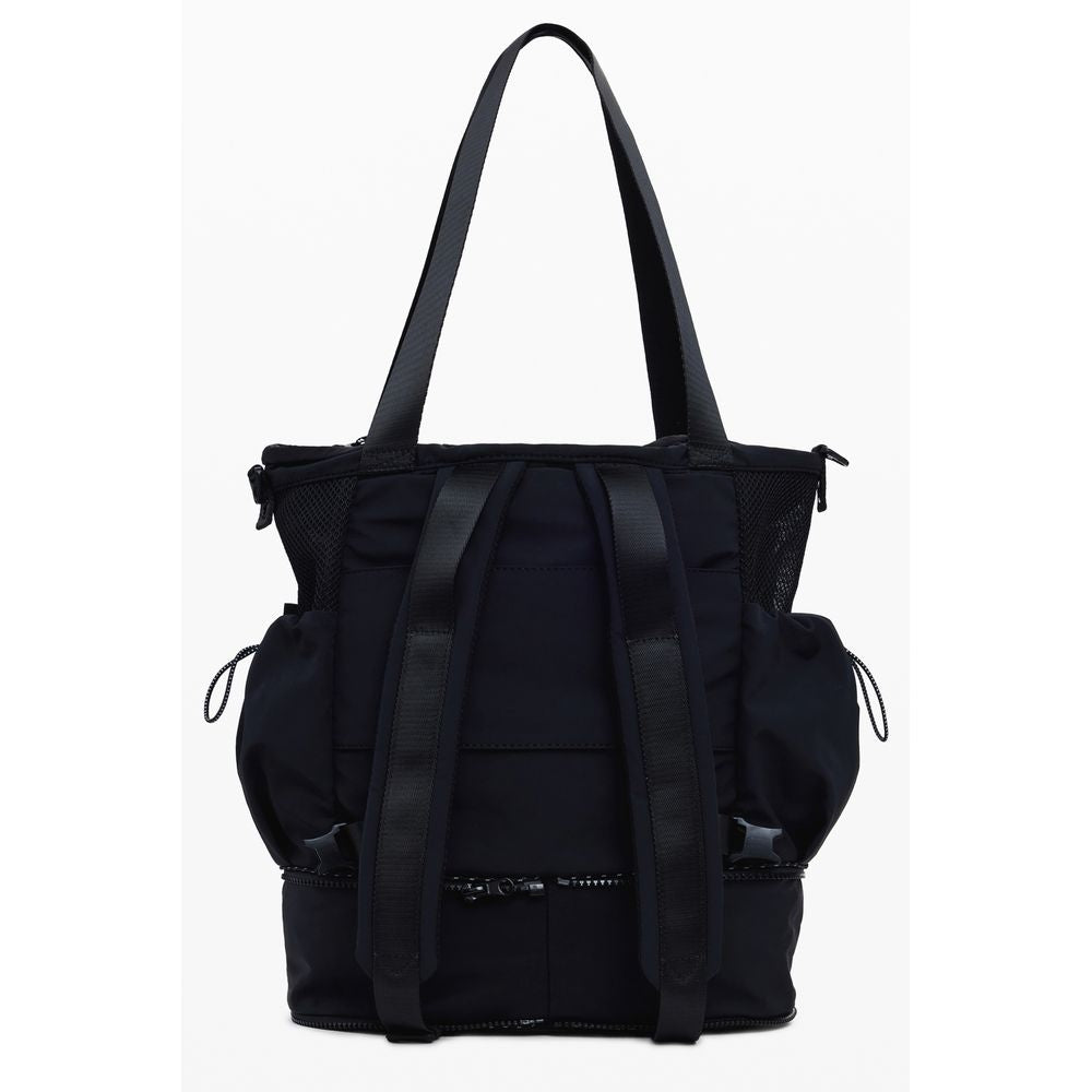 Desigual Black Polyester Women's Convertible Women's Bag