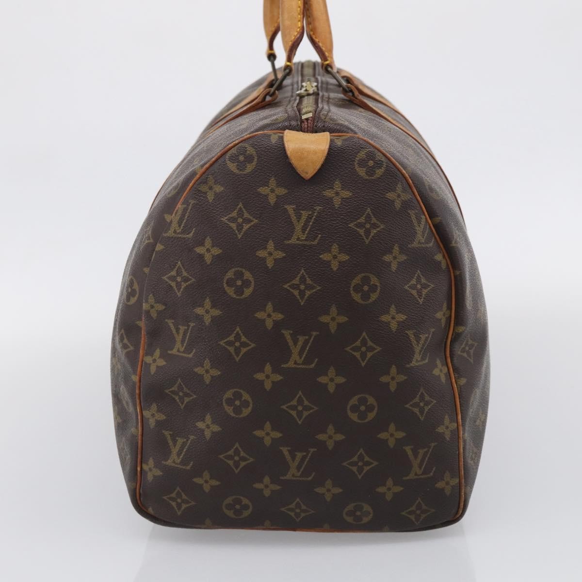 Louis Vuitton Keepall Monogram Canvas Brown Canvas Travel Bag Bag (Pre-Owned)