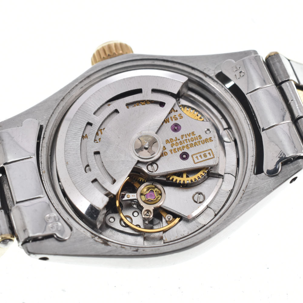 Rolex Oyster Perpetual Automatic Yellow Gold With Diamond Markers Watch (Pre-Owned)