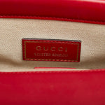 Gucci Dionysus Red Leather Shopper Bag (Pre-Owned)