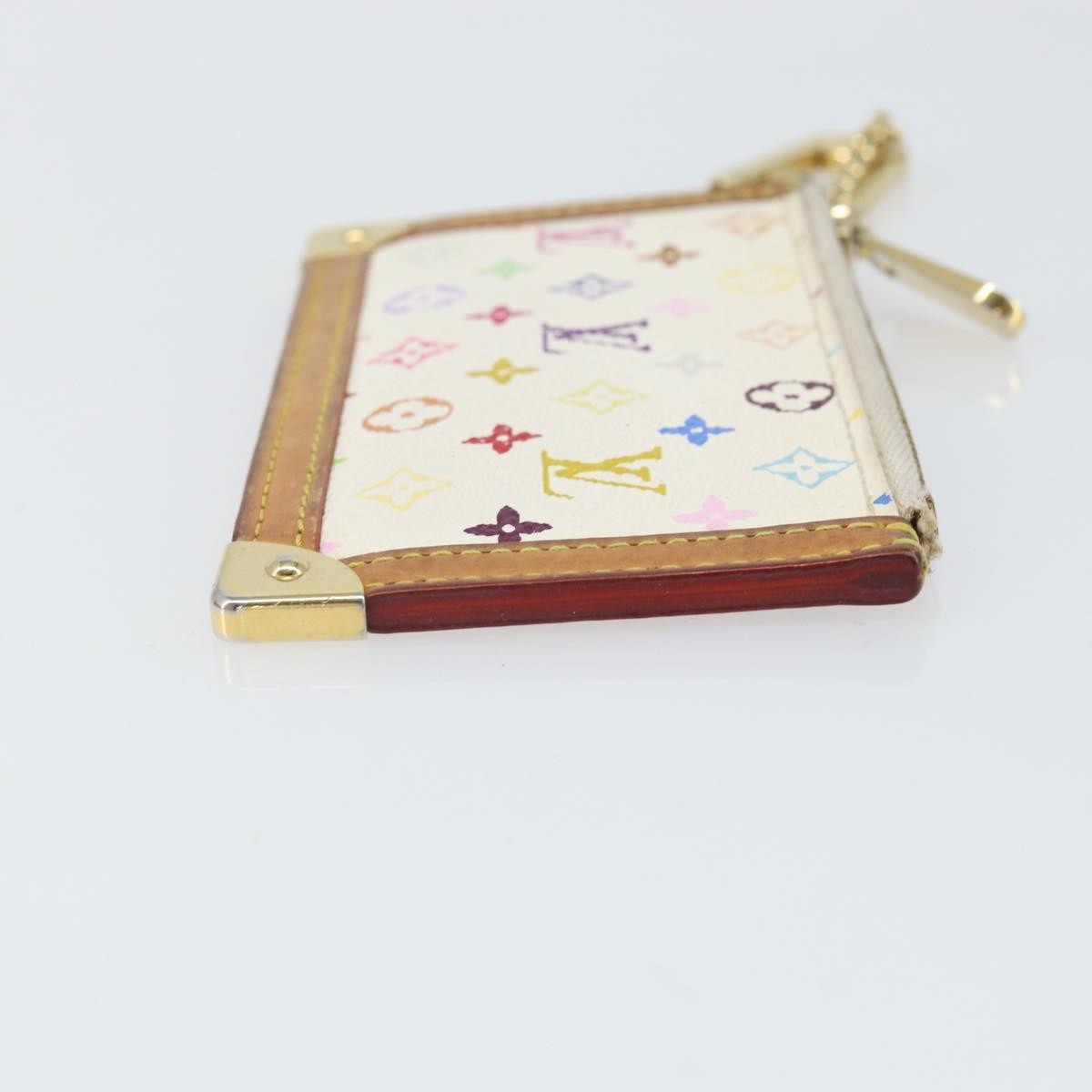 Louis Vuitton Pochette Clés Monogram Canvas Multicolour Canvas Wallets Accessory (Pre-Owned)