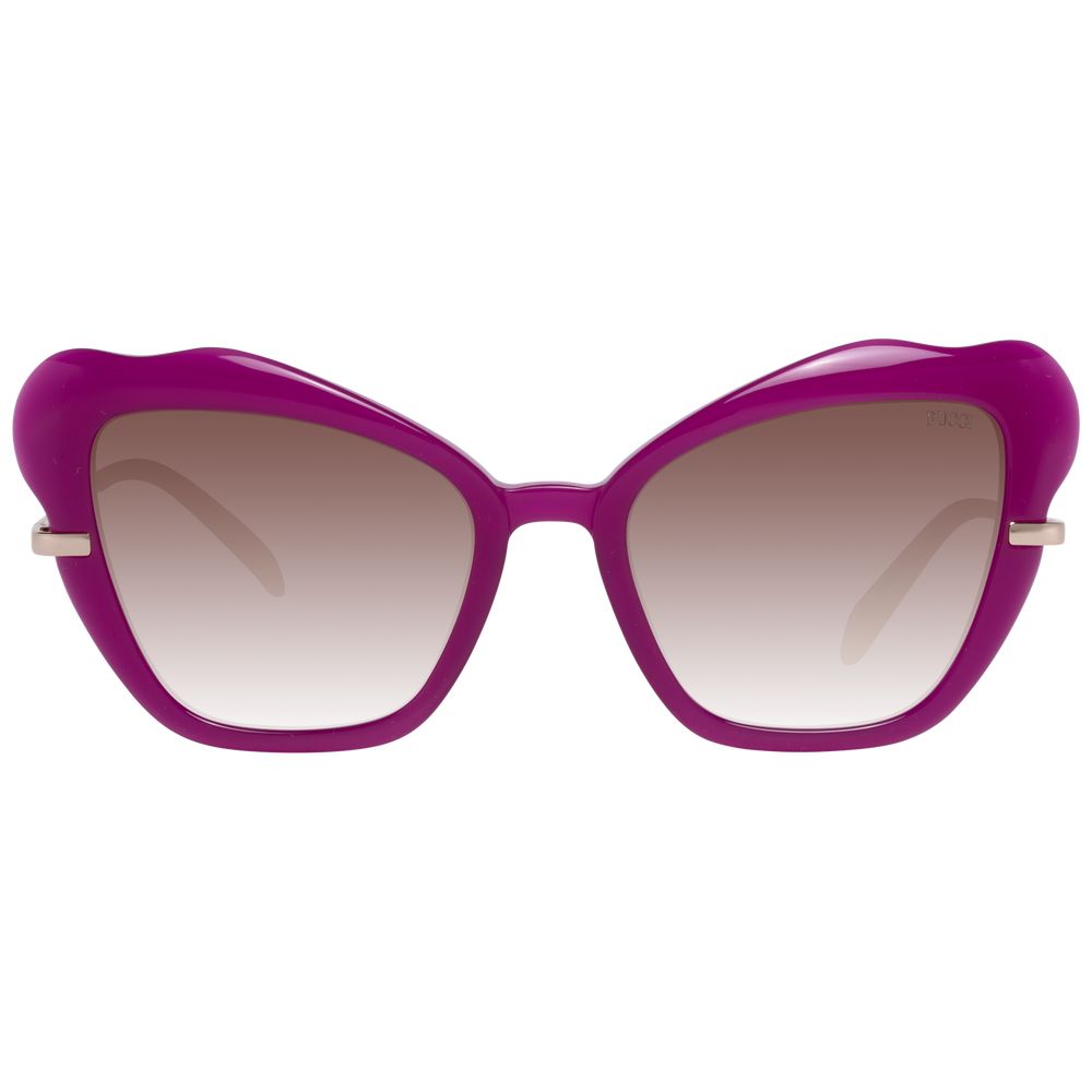 Emilio Pucci Purple Plastic Women's Sunglasses