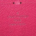 Louis Vuitton Portefeuille Zippy Pink Leather Wallet  (Pre-Owned)