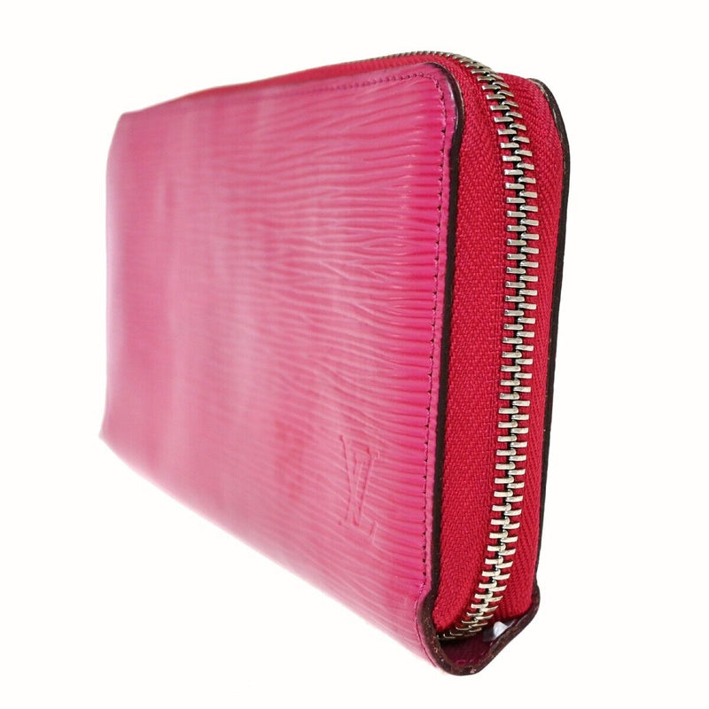 Louis Vuitton Portefeuille Zippy Pink Leather Wallet  (Pre-Owned)