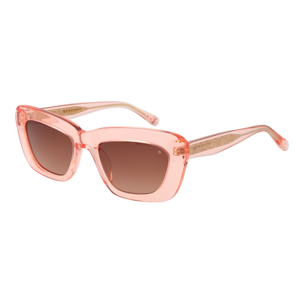 Scotch & Soda Pink Acetate Women's Sunglasses