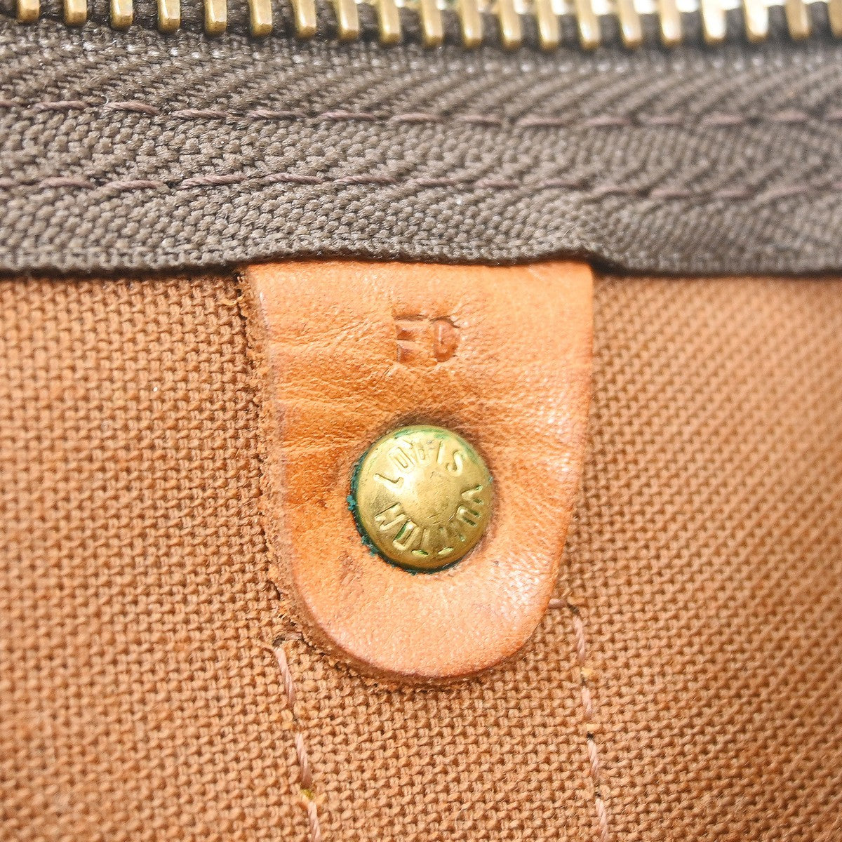 Louis Vuitton Keepall Monogram Canvas Brown Canvas Travel Bag Bag (Pre-Owned)