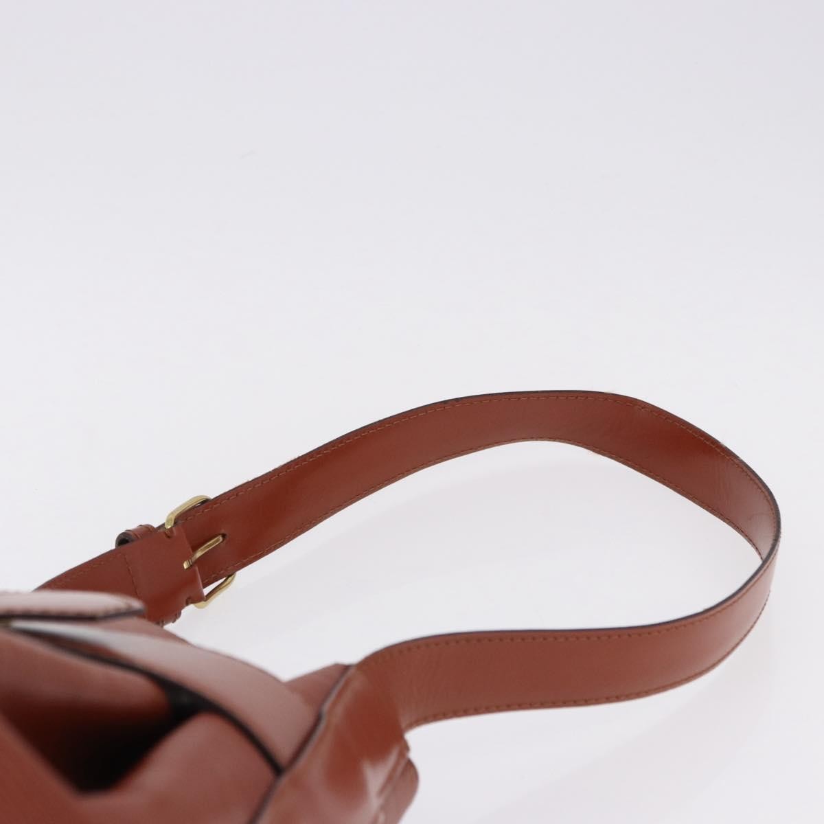 Louis Vuitton Vintage Sac D'epaule Epi Leather Brown Leather Shoulder Bag Bag (Pre-Owned)
