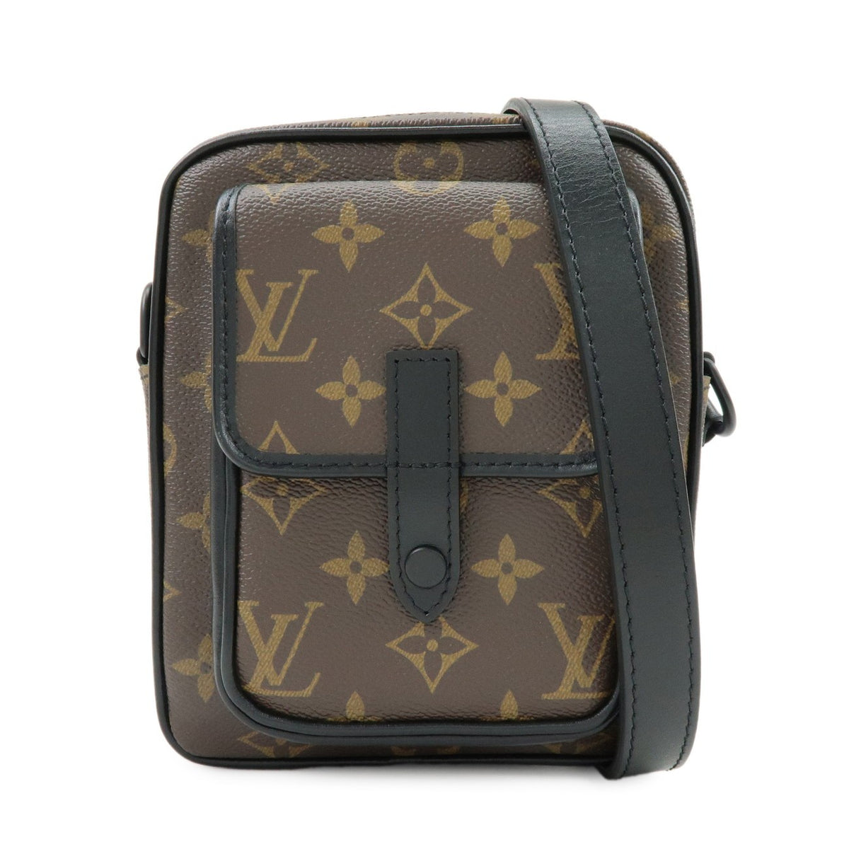 Louis Vuitton Christopher Wearable Macassar Monogram Canvas Brown Canvas Crossbody Bag Bag (Pre-Owned)