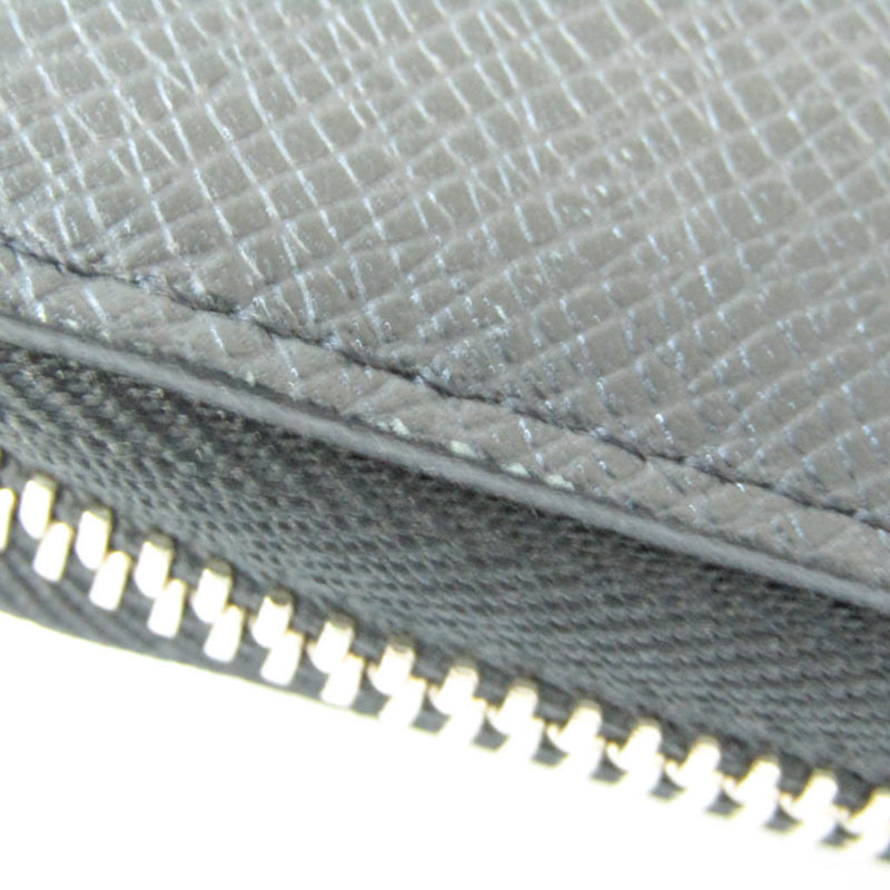 Louis Vuitton Zippy Black Leather Wallet  (Pre-Owned)