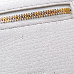 Bottega Veneta Palmerato White Leather Wallet  (Pre-Owned)