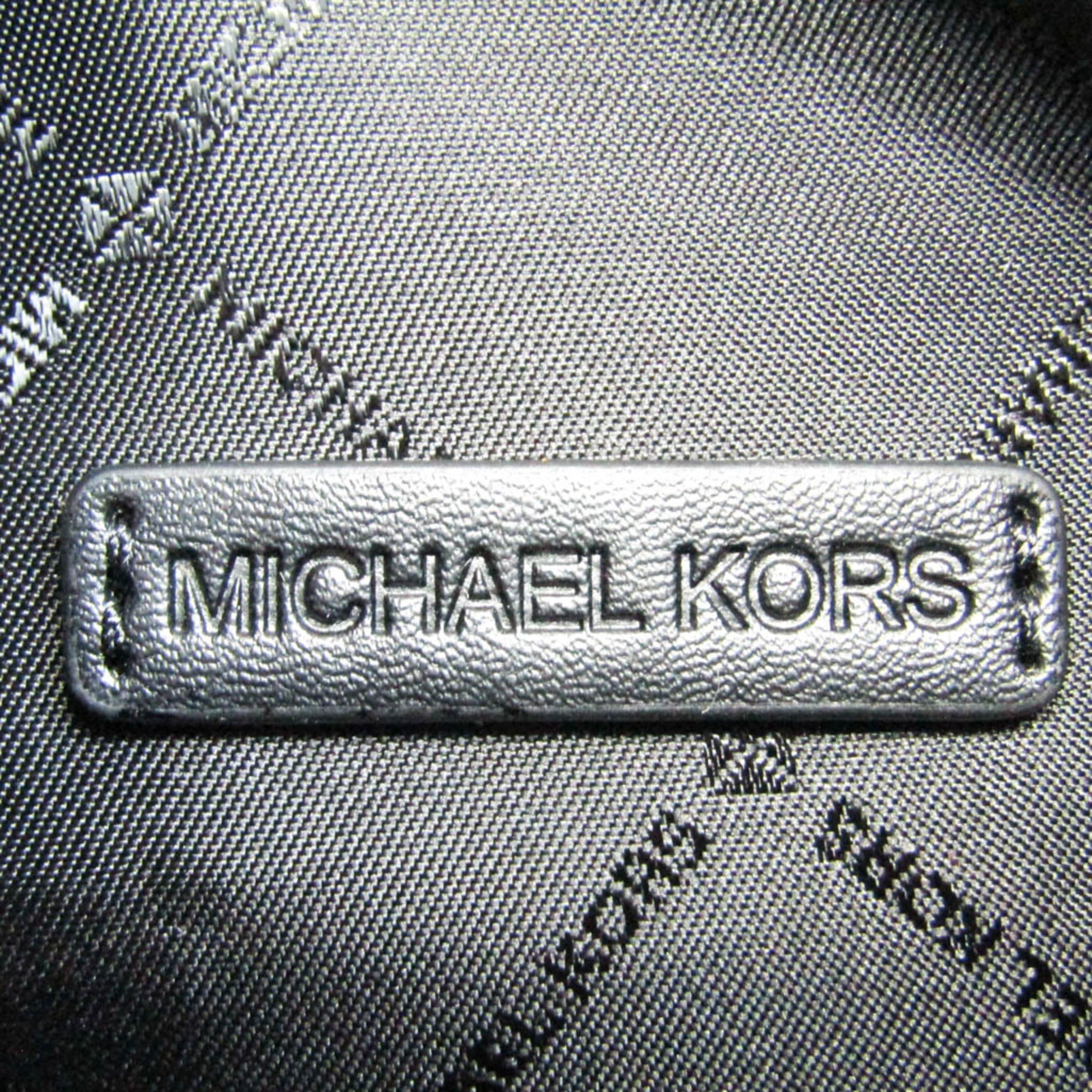 Michael Kors Black Leather Shopper Bag (Pre-Owned)
