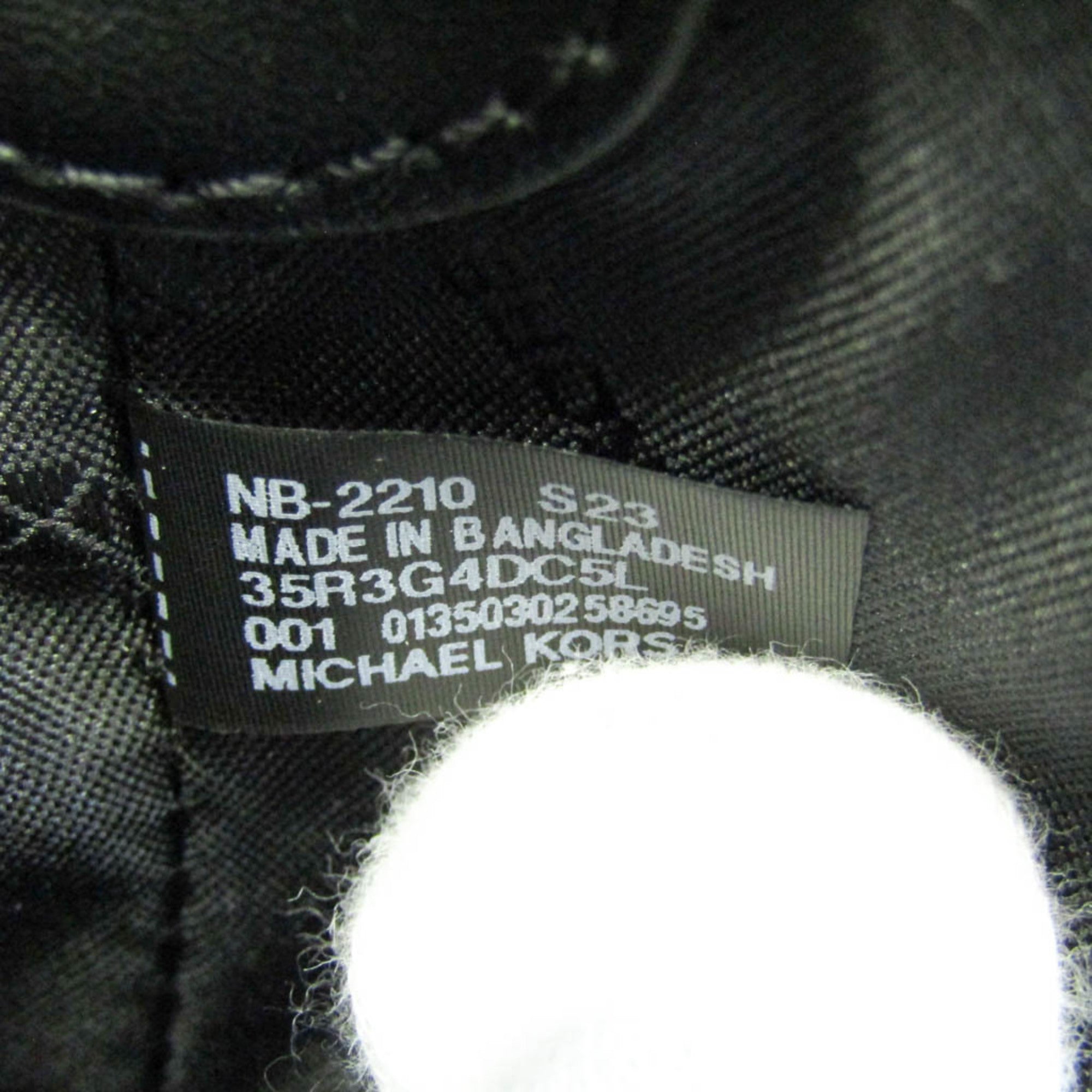 Michael Kors Black Leather Shopper Bag (Pre-Owned)