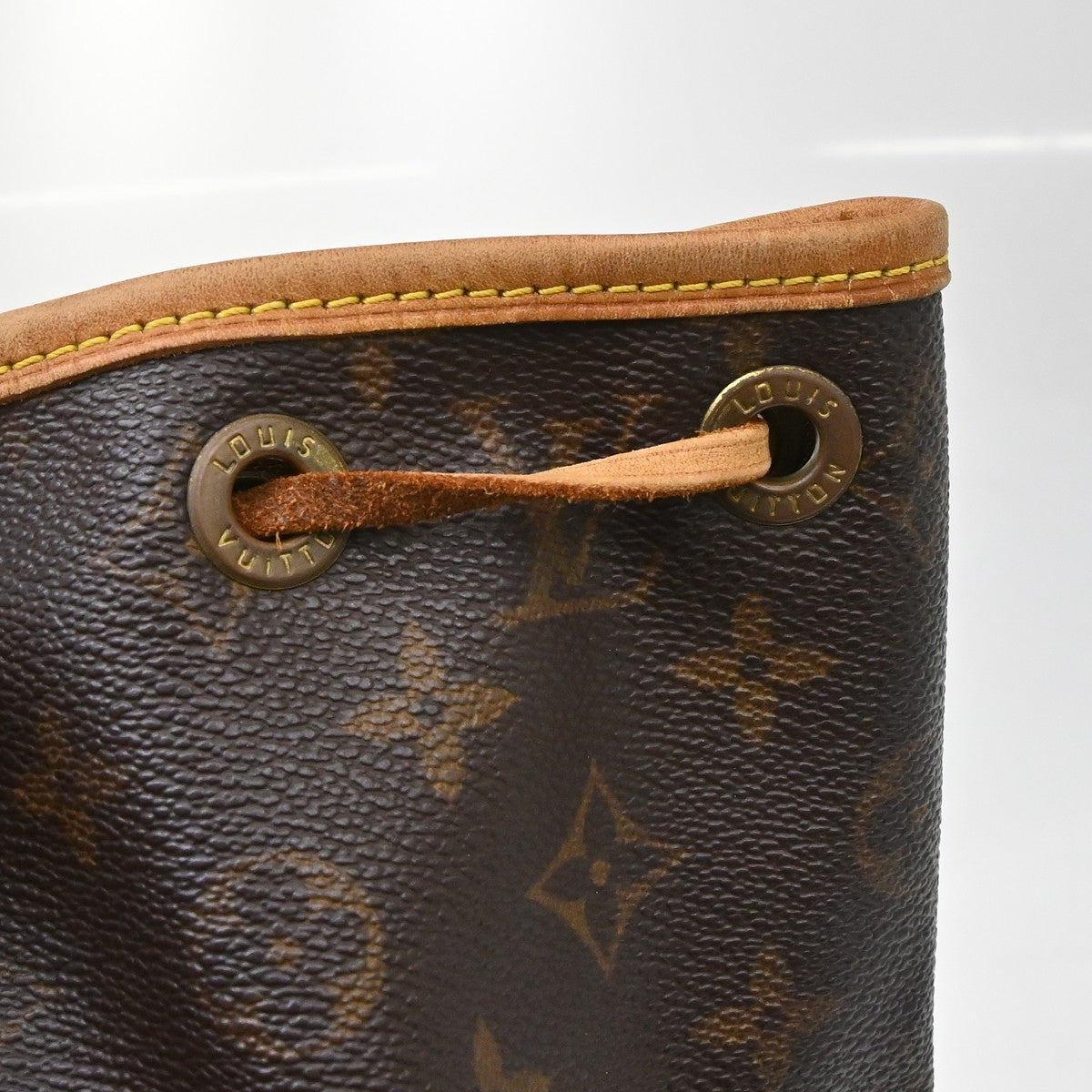 Louis Vuitton Vintage Montsouris Monogram Canvas Brown Canvas Backpack Bag (Pre-Owned)