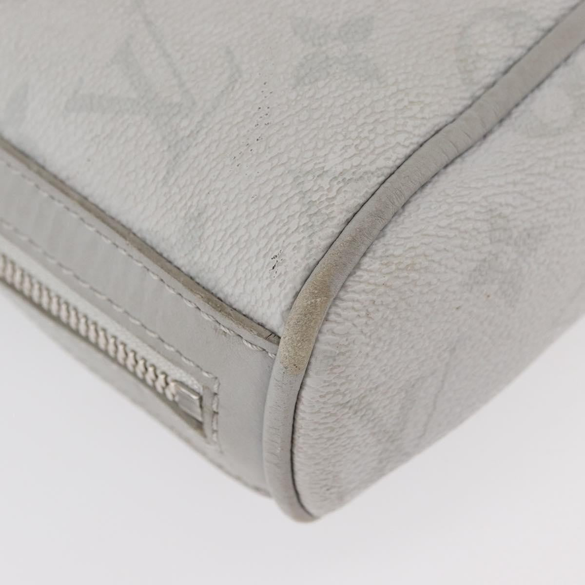 Louis Vuitton Chalk Sling Limited Edition Logo Story Monogram Canvas Gray Canvas Handbag (Pre-Owned)