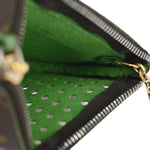 Louis Vuitton Pochette Clés Brown Canvas Clutch Bag (Pre-Owned)