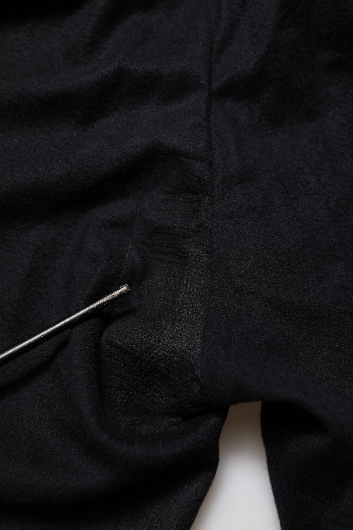 Dolce & Gabbana Black Cashmere Dress Formal Trouser Men's Pants (Pre-Owned)