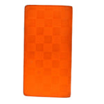Louis Vuitton Brazza Orange Canvas Wallet  (Pre-Owned)