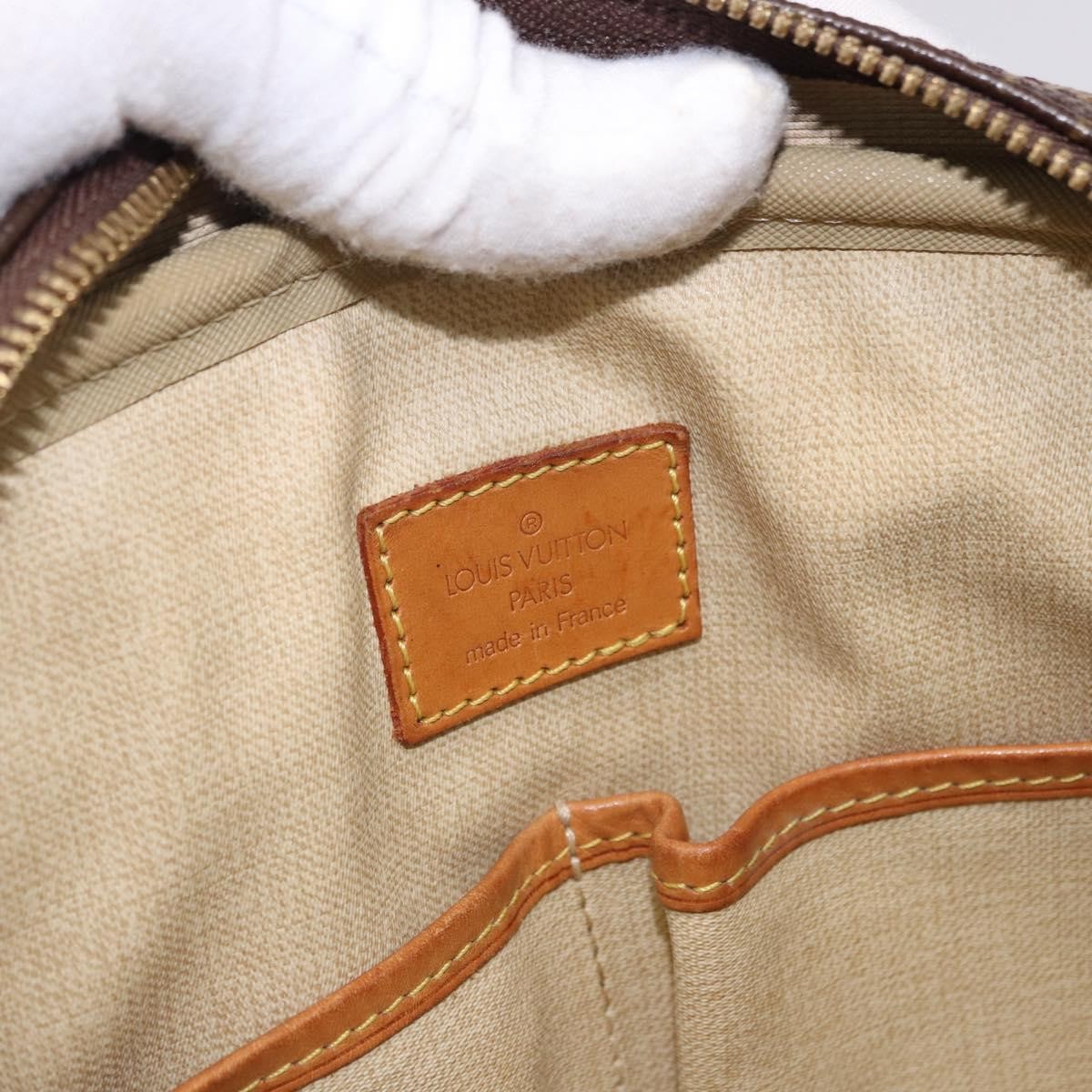 Louis Vuitton Trouville Monogram Canvas Brown Canvas Handbag (Pre-Owned)