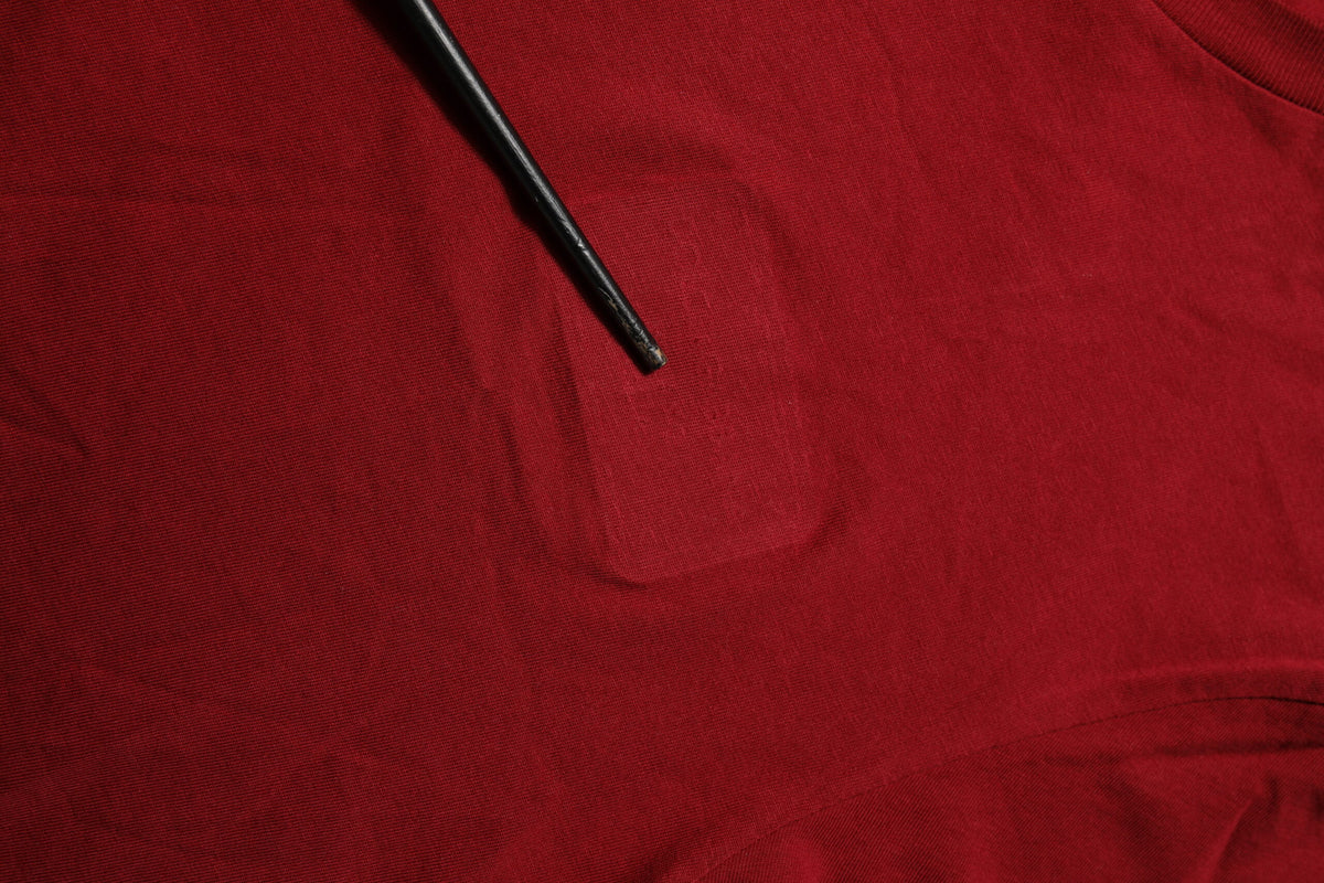 Dolce & Gabbana Maroon Logo Crew Neck Short Sleeve Men's T-shirt (Pre-Owned)