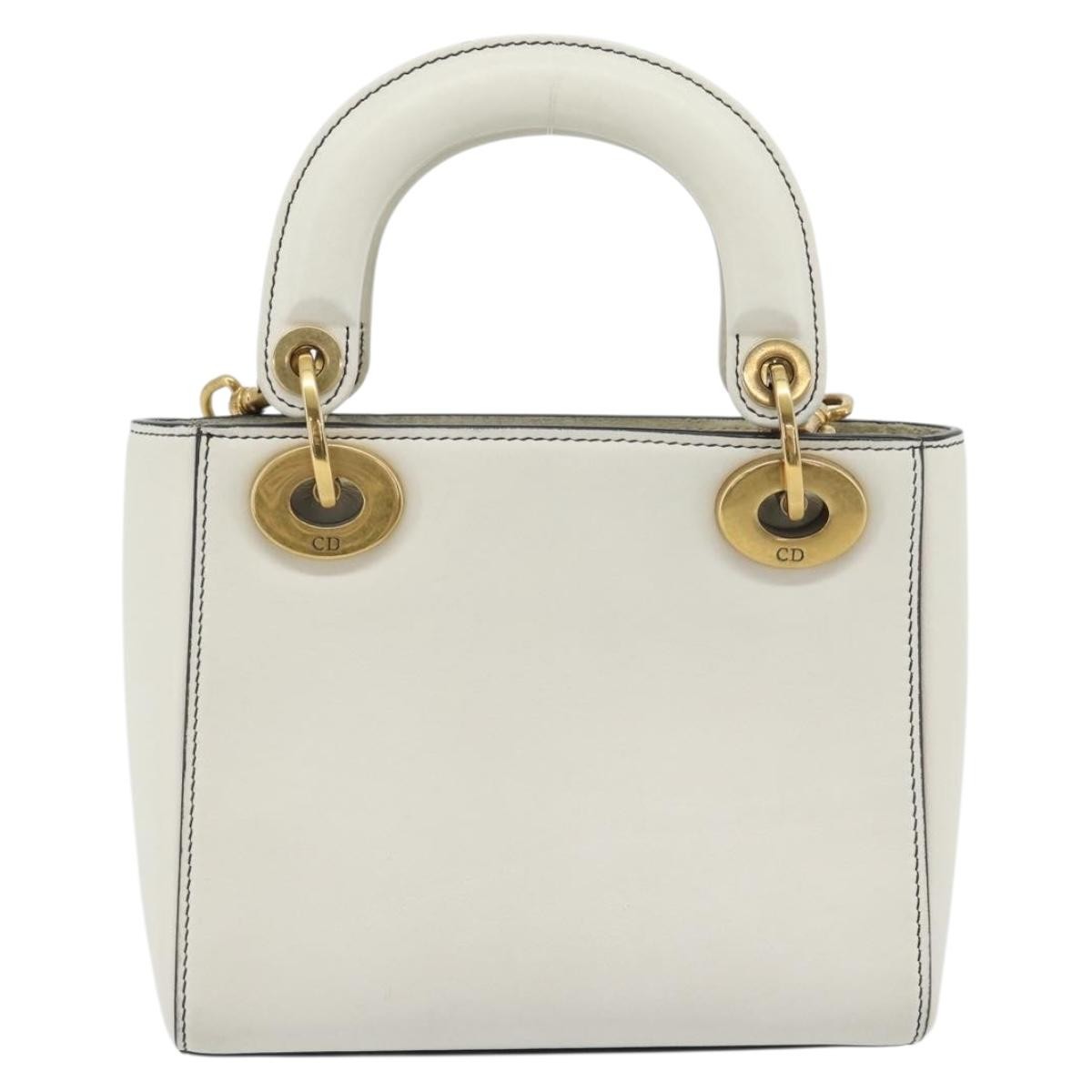 Christian Dior Lady Dior Leather Multicolour Leather Handbag (Pre-Owned)