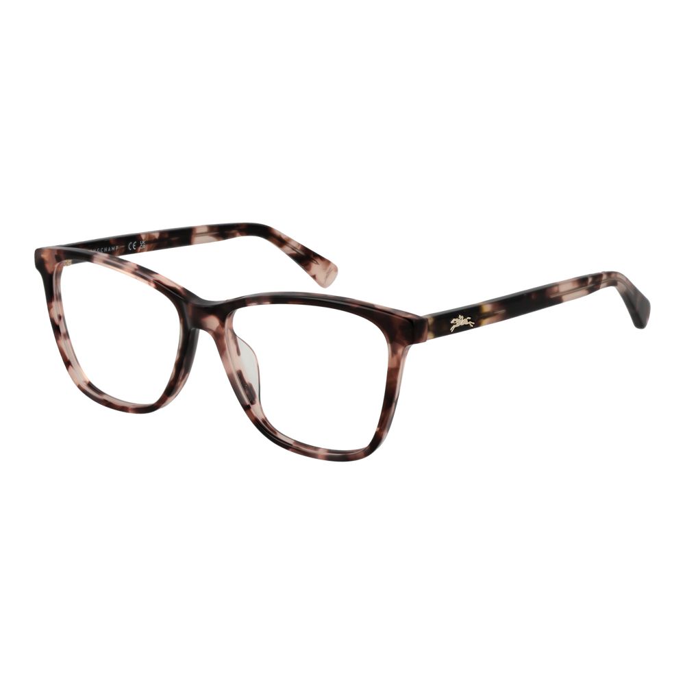 Longchamp Brown Acetate Glasses Women's (Frames)