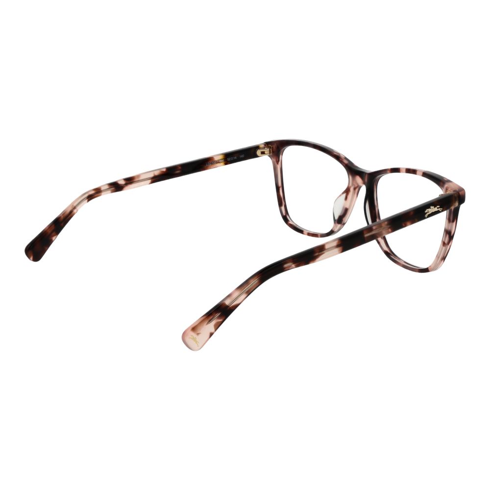 Longchamp Brown Acetate Glasses Women's (Frames)