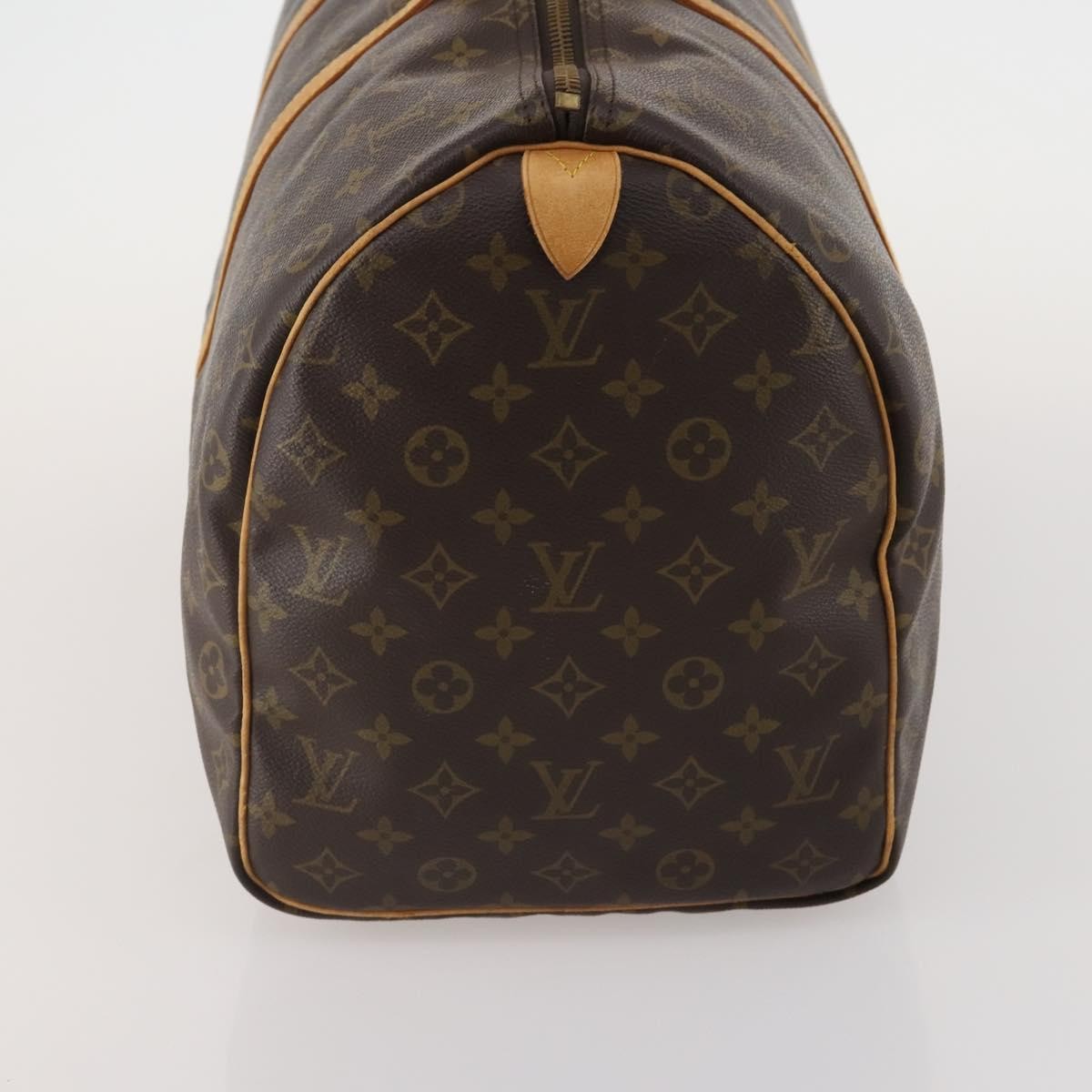 Louis Vuitton Keepall Monogram Canvas Brown Canvas Travel Bag Bag (Pre-Owned)
