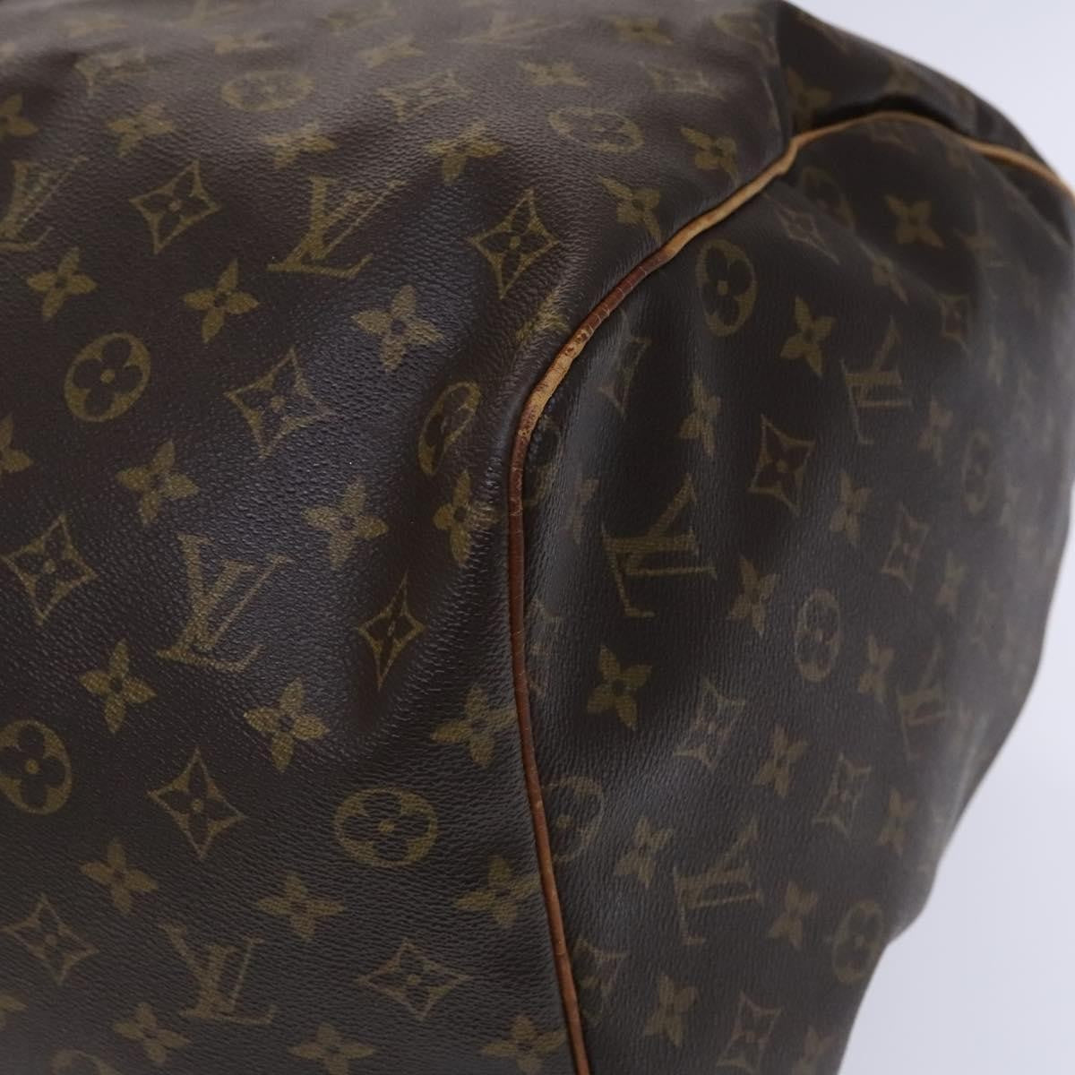 Louis Vuitton Keepall Monogram Canvas Brown Canvas Travel Bag Bag (Pre-Owned)