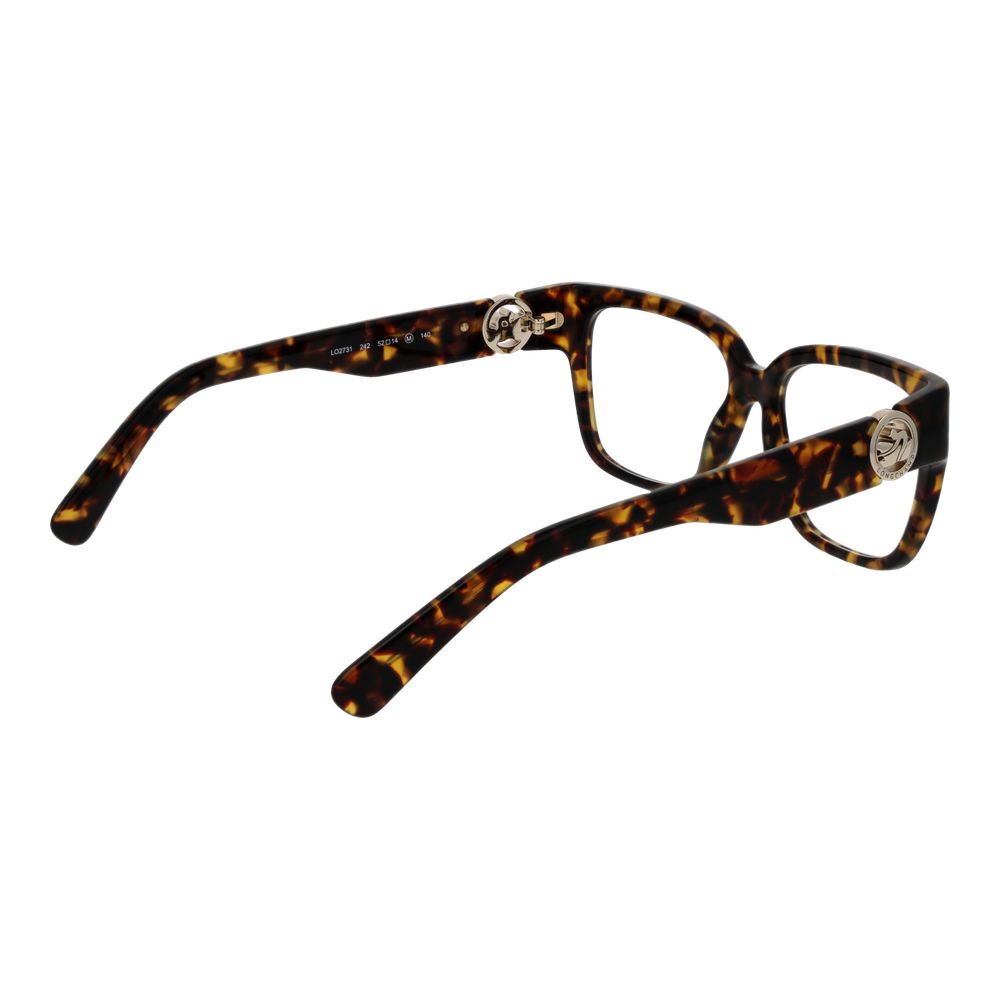 Longchamp Brown Acetate Glasses Women's (Frames)