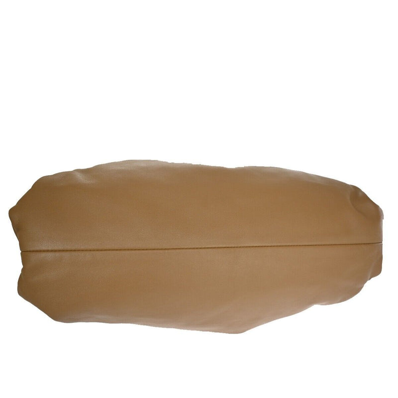 Bottega Veneta Pouch Brown Leather Shoulder Bag (Pre-Owned)