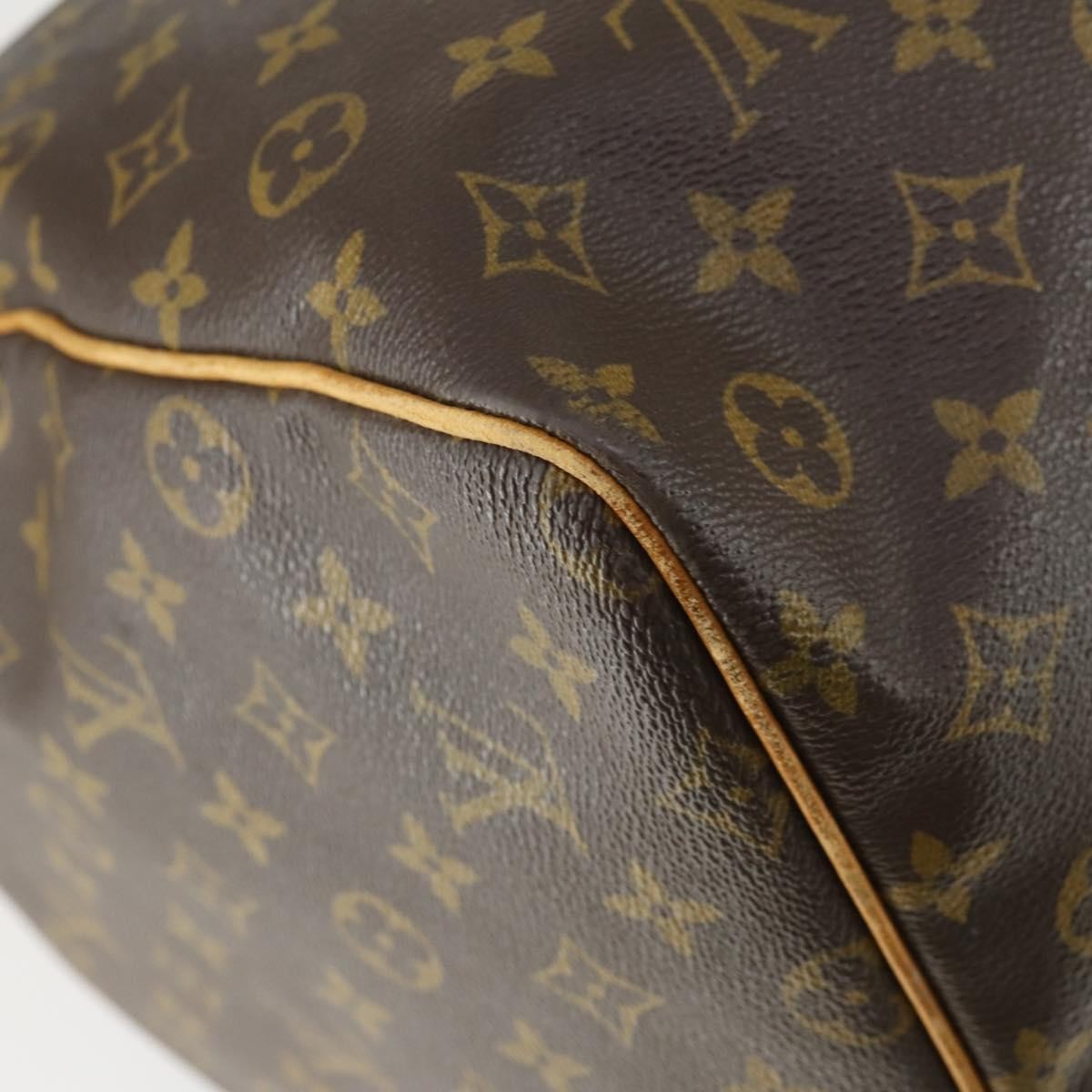 Louis Vuitton Keepall Monogram Canvas Brown Canvas Travel Bag Bag (Pre-Owned)