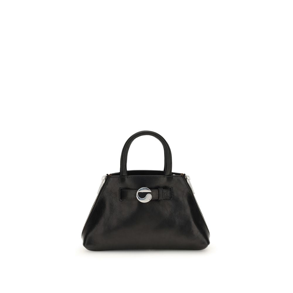 Coperni Black Calf Leather Bos Taurus Shoulder Women's Bag