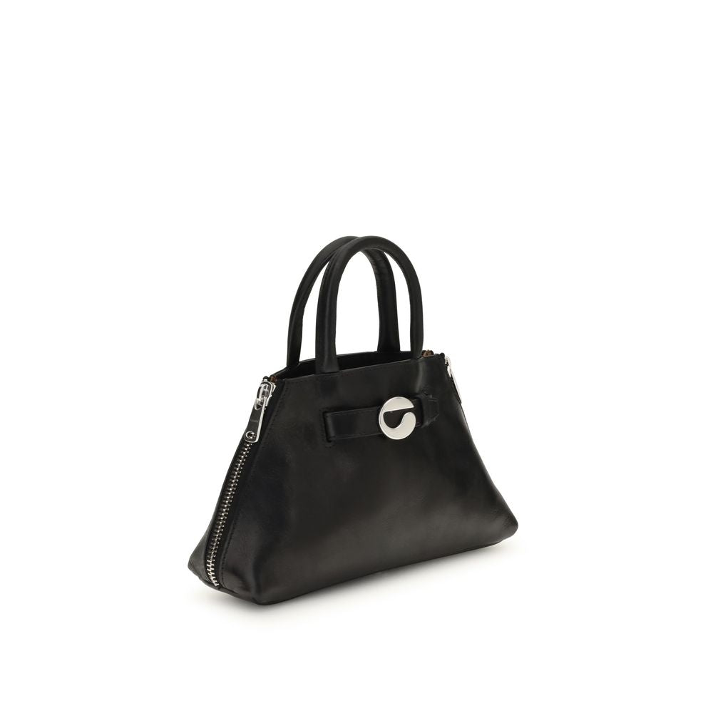 Coperni Black Calf Leather Bos Taurus Shoulder Women's Bag