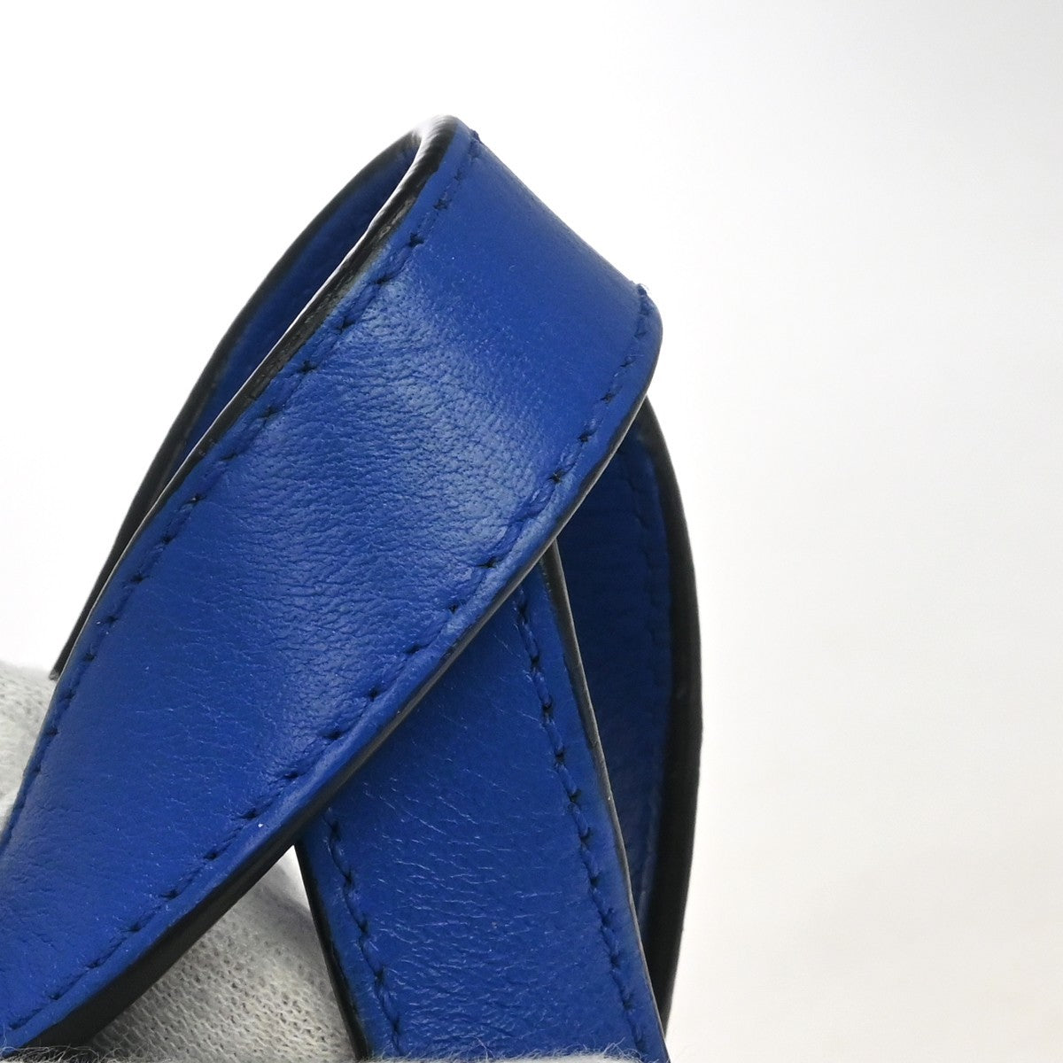 Loewe Hammock Leather Blue Leather Handbag (Pre-Owned)