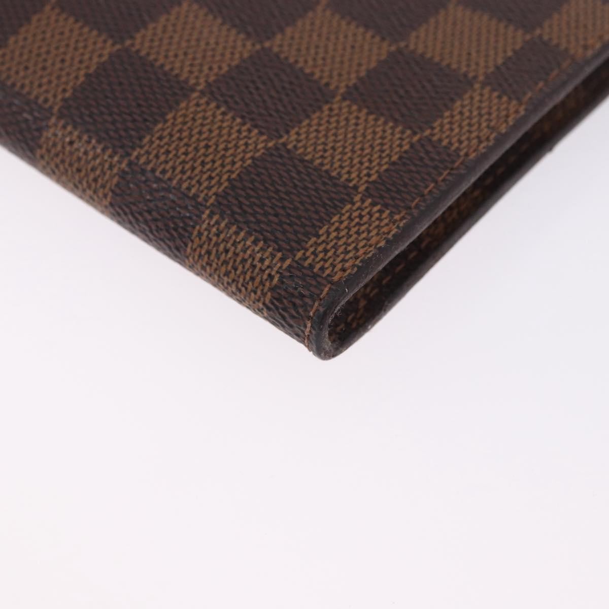 Louis Vuitton Toiletry Pouch Damier Brown Canvas Clutche & Pouche Bag (Pre-Owned)