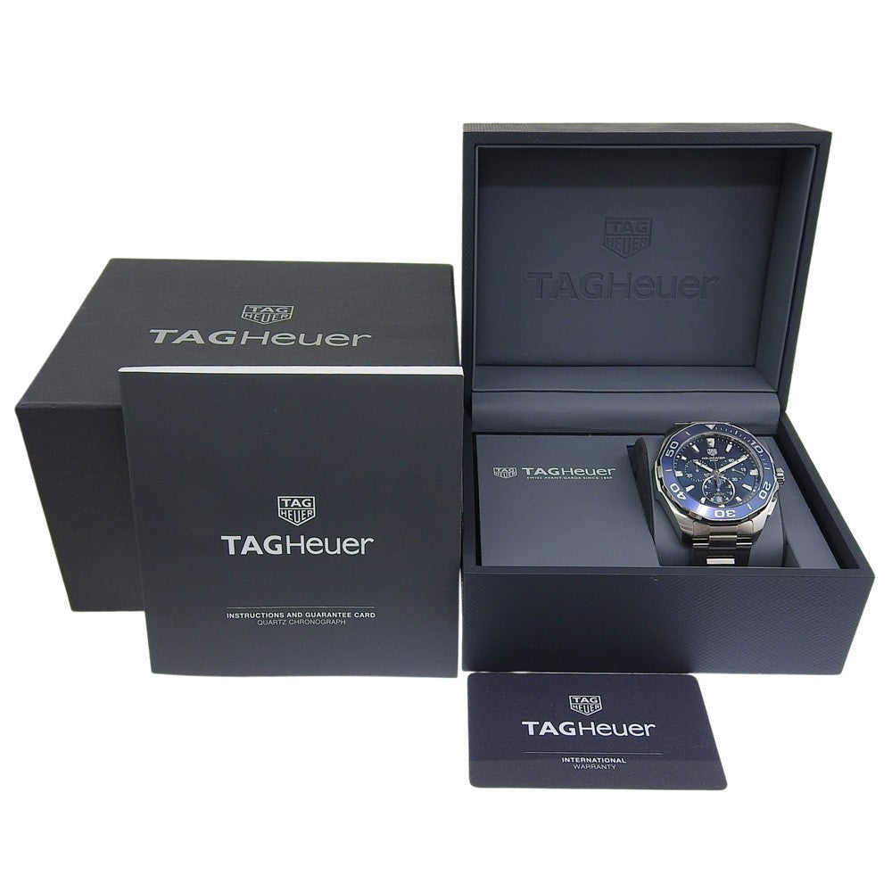 Tag Heuer Aquaracer 300M Chronograph Quartz Stainless Steel Watch (Pre-Owned)