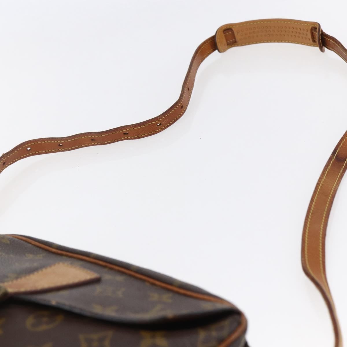 Louis Vuitton Jeune Fille Monogram Canvas Brown Canvas Shoulder Bag Bag (Pre-Owned)