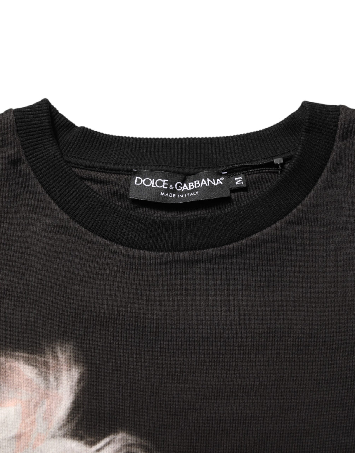 Dolce & Gabbana Black Marilyn Monroe Cotton Crew Neck Men's T-shirt (Pre-Owned)