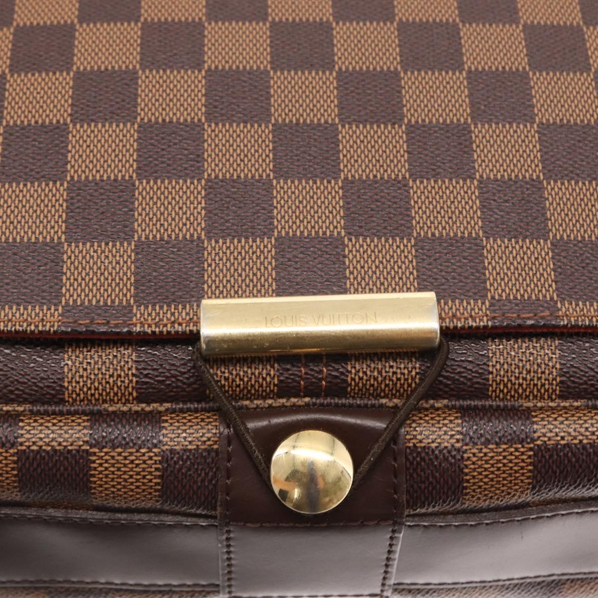 Louis Vuitton Bastille Damier Ebene Brown Canvas Shoulder Bag Bag (Pre-Owned)