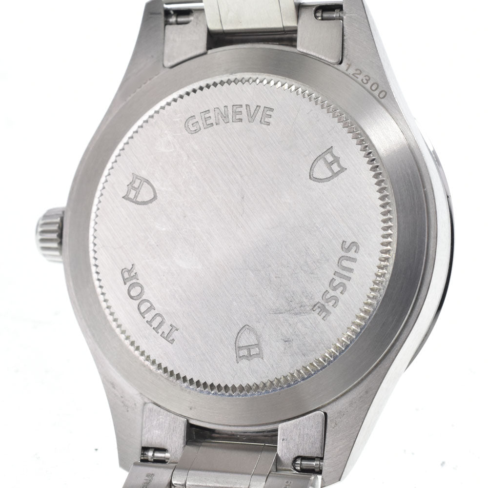 Tudor Style Date Automatic Stainless Steel With Diamonds Watch (Pre-Owned)