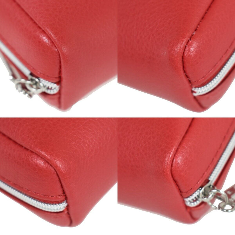 Dior Red Synthetic Clutch Bag (Pre-Owned)
