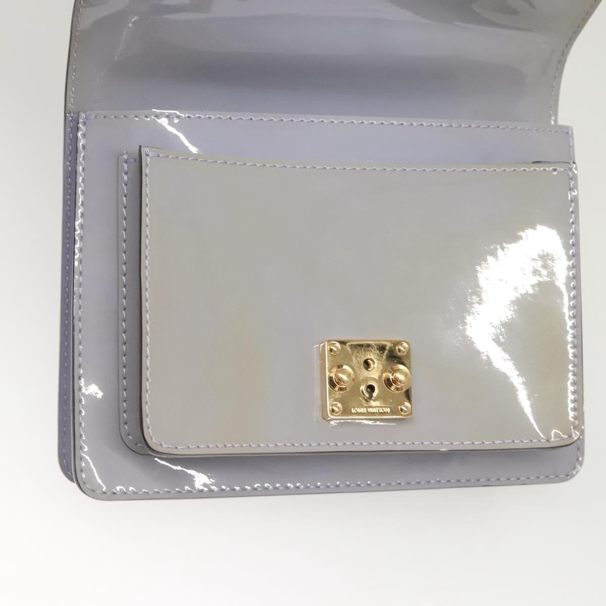 Louis Vuitton Monceau Vernis Purple Patent_Leather Handbag (Pre-Owned)