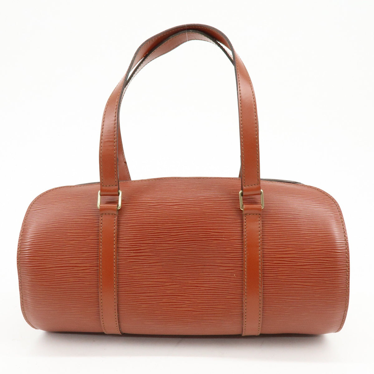 Louis Vuitton Soufflot Epi Leather Brown Leather Handbag (Pre-Owned)