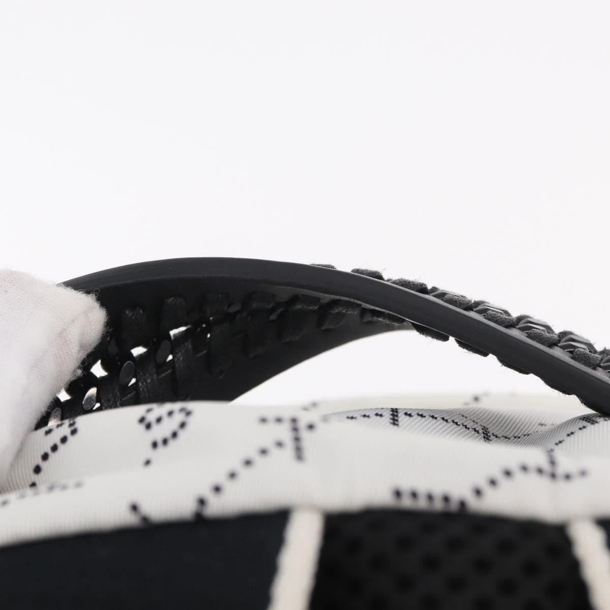 Stella Mccartney Falabella Go Monogram Monogram Canvas White Nylon Backpack Bag (Pre-Owned)