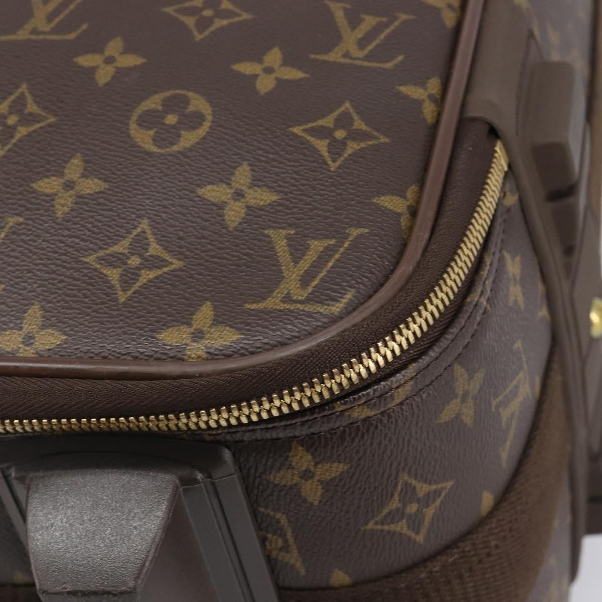 Louis Vuitton Pegase Luggage Monogram Canvas Brown Canvas Travel Bag Bag (Pre-Owned)