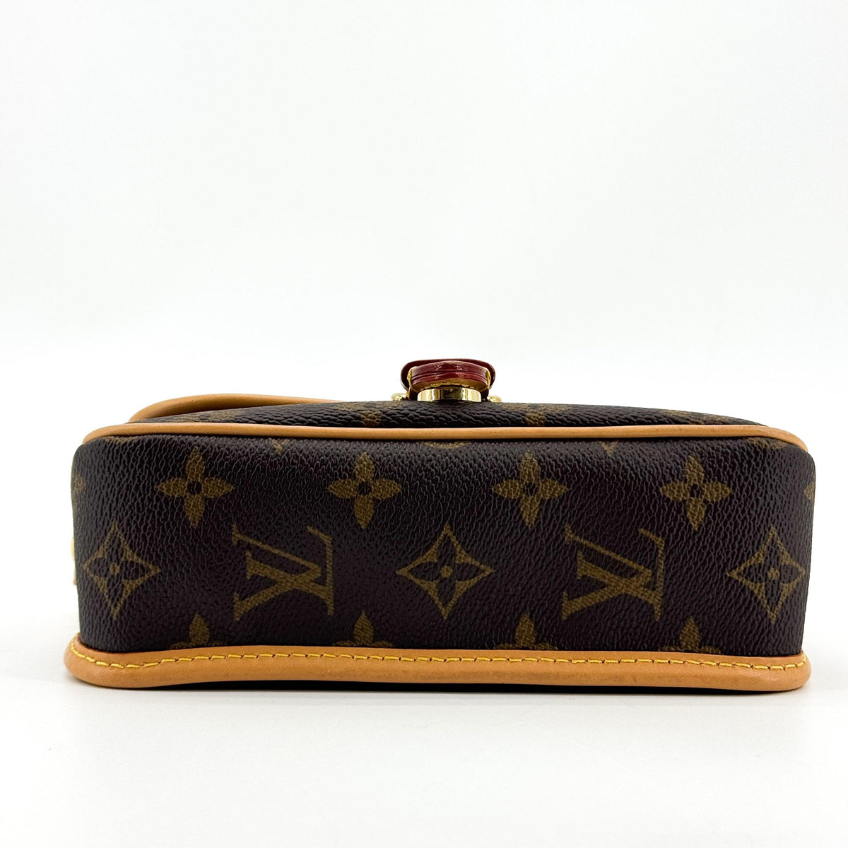 Louis Vuitton Diane Nm Monogram Canvas Brown Canvas Handbag (Pre-Owned)