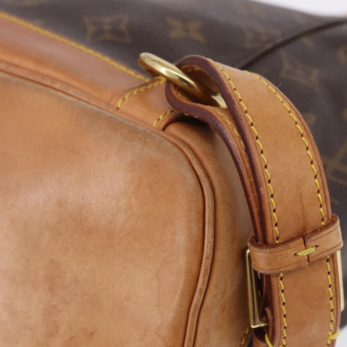 Louis Vuitton Vintage Montsouris Monogram Canvas Brown Canvas Backpack Bag (Pre-Owned)